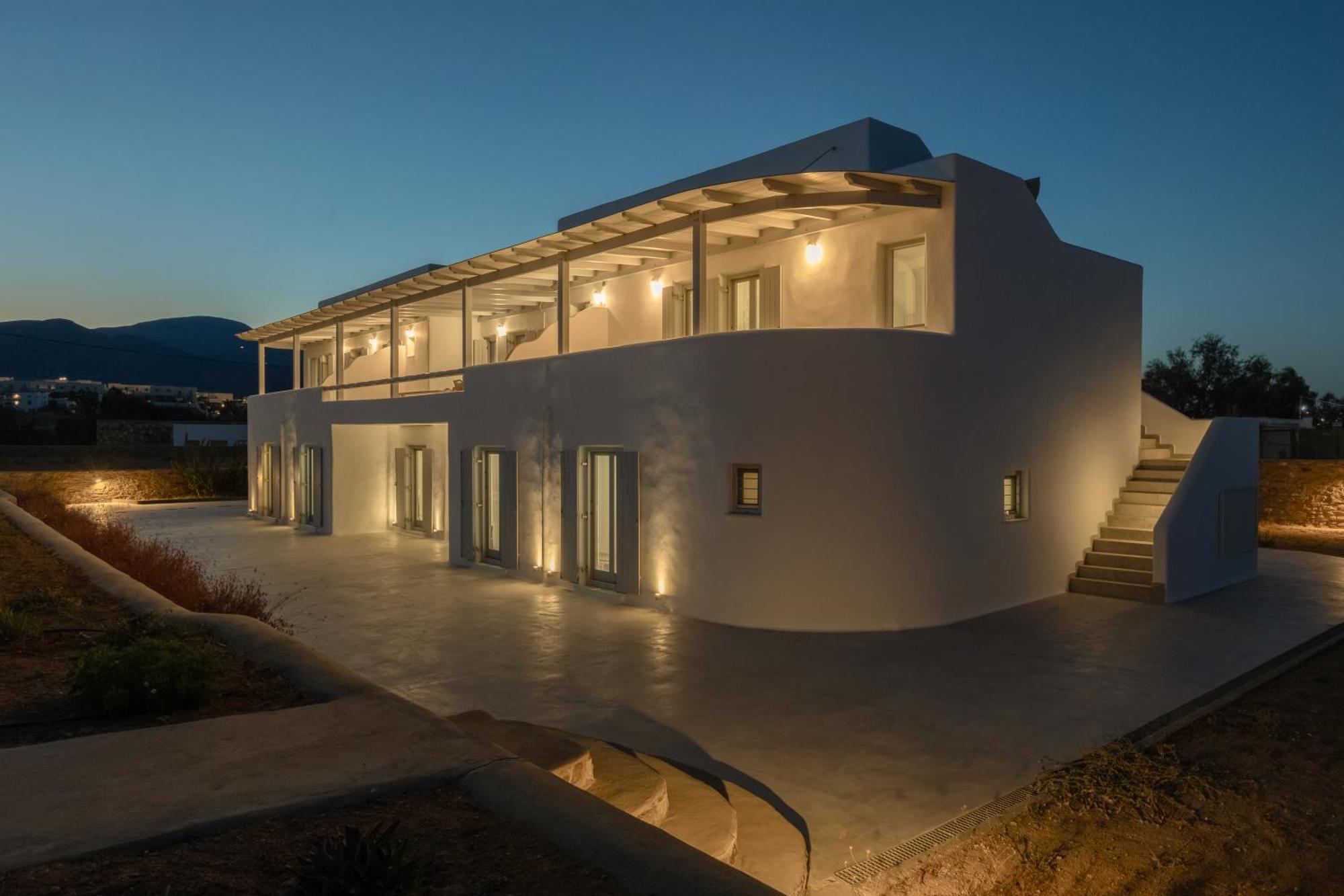 Paros Melodia Apartments โลการาส ภายนอก รูปภาพ